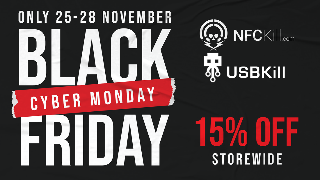 💸 Black Friday Cyber Monday 15% Sale storewide november 25-28 🏃