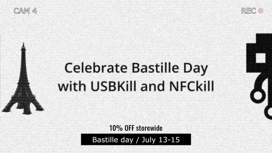 NFCKill Bastille day sale, 10% OFF storewide July 13- 15